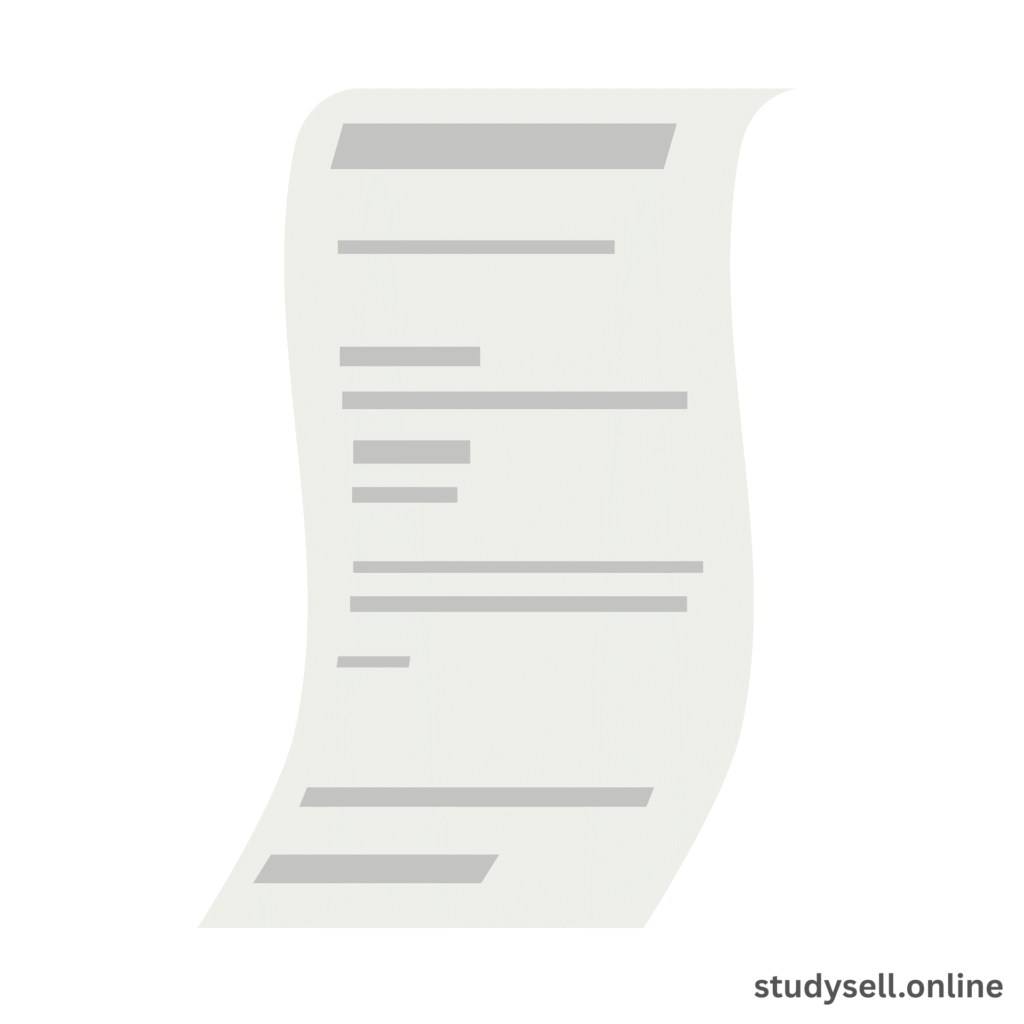 receipt book